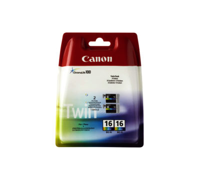 CANON BCI-16 Colour Ink Cartridge - Twin Pack CANON BCI-16 Colour Ink Cartridge - Twin Pack